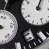 MACHIA V5.2 Chronograph Herrenuhr Zifferblatt reverse Panda dial