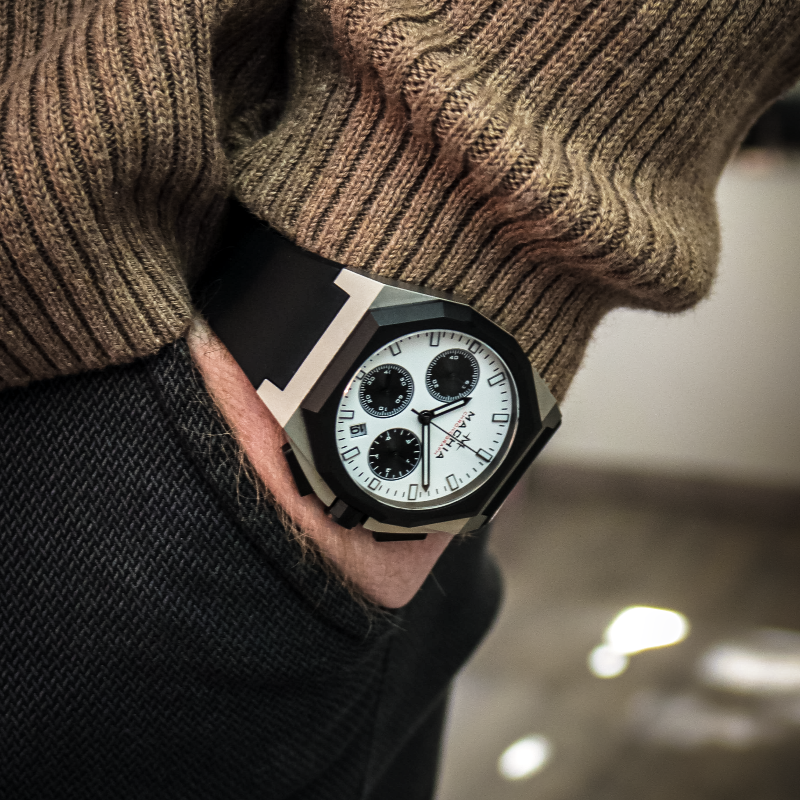 Chronograph for small wrist deals